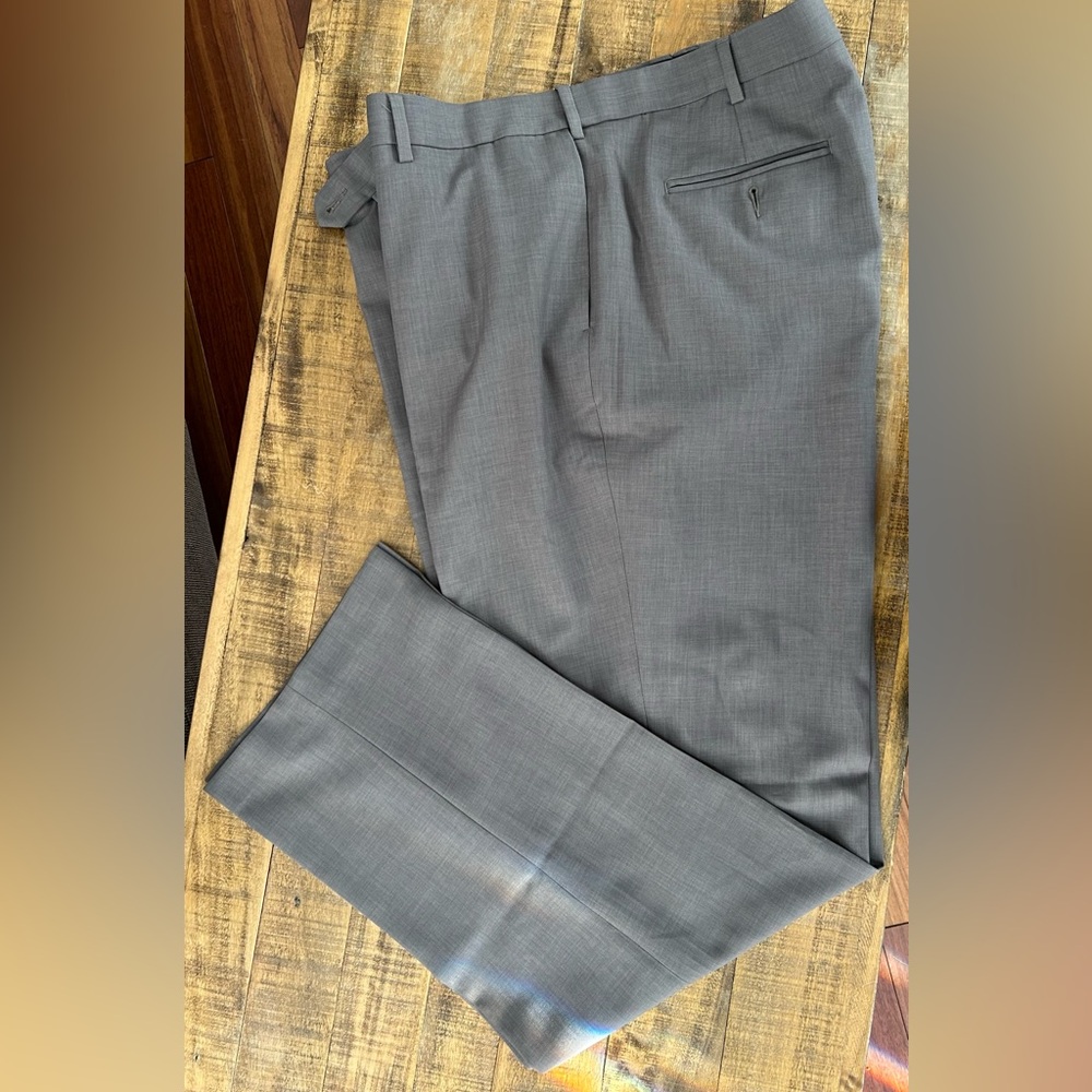 Savane men’s dress pants- 44 x 34 - light gray